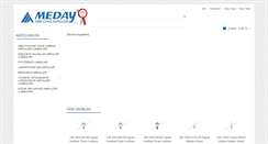Desktop Screenshot of meday.com.tr