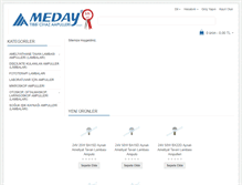 Tablet Screenshot of meday.com.tr